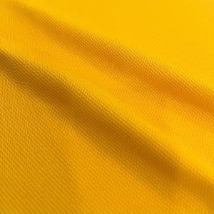 Polyester Single Pique Fabric for Polo Shirt