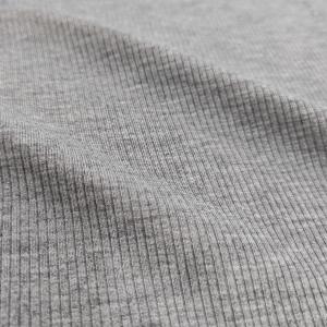 Frech Pit-Strip fabric Rayon Spendex 2x2 RIB 