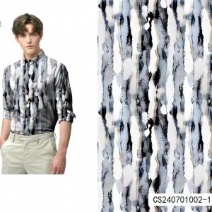 HK241129-printing Shirt fabric Design