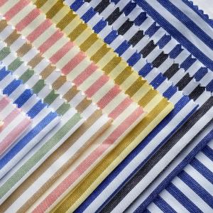 HK6617  stripe good quality ready goods fashion yarn dyed shirt fabric 