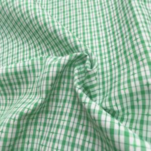 HK6627 check good quality ready goods fashion yarn dyed shirt fabric   