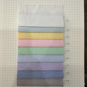 oxford Solid/Plain dress office business shirt fabric