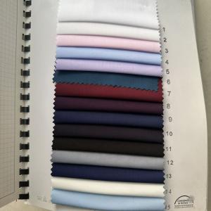 30%Microfiber 5%spandex men shirt fabric,solid/plain shirt fabric,dress shirt fabric,office/business shirt fabric,causal shirt fabric