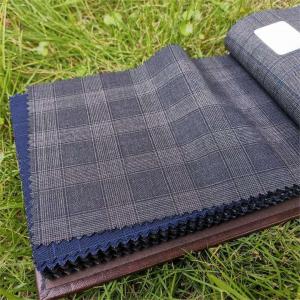 70%WOOL Yard Dyed Check Plaid business suit fabric